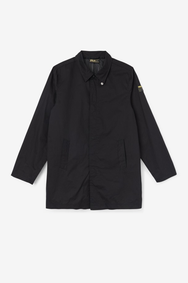 Salida De La Cola De La Chaqueta Holmes Negra