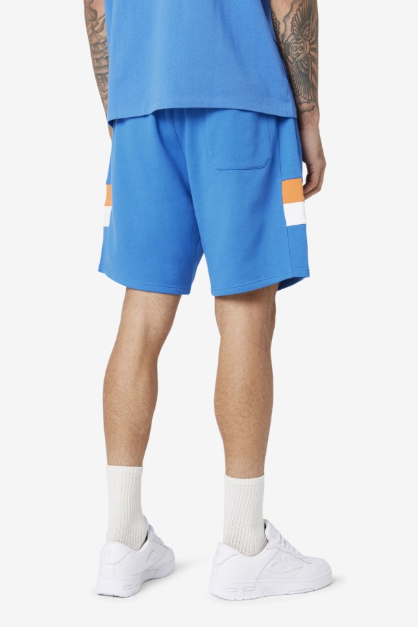 Langlen Short Fila Outlets Strong Azul/blanco/coral Rosa