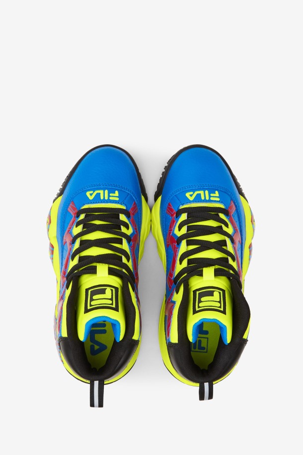 Fila Mb Negro/amarillo/rojo Niños Pequeños Outlet