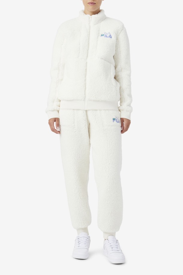 Cola Puntos De Venta Egret/jacaranda/deep Lake Freyja Chaqueta Sherpa