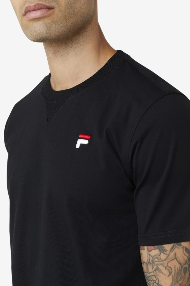 Camiseta Fila Outlet Derion Negra