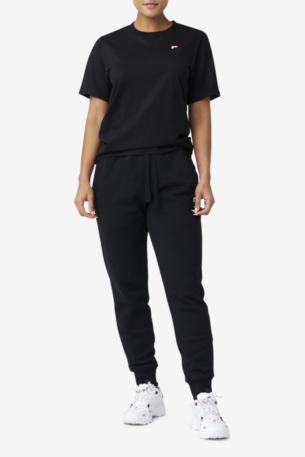 Camiseta Fila Outlet Derion Negra