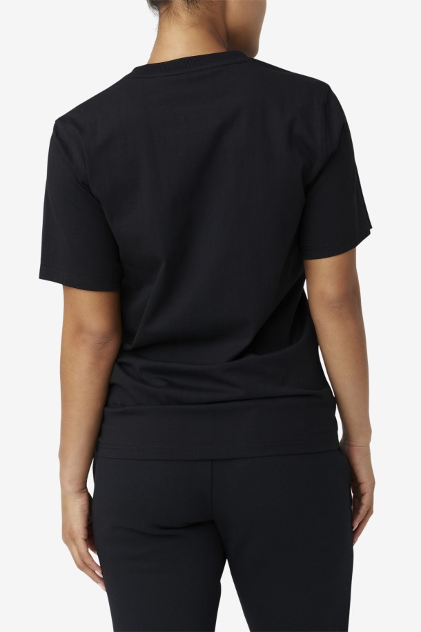 Camiseta Fila Outlet Derion Negra