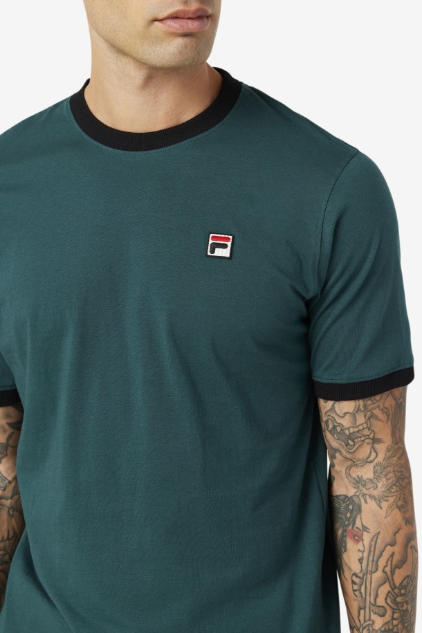 Fila Outlets Junio Bug/negro Marconi Camiseta Ringer
