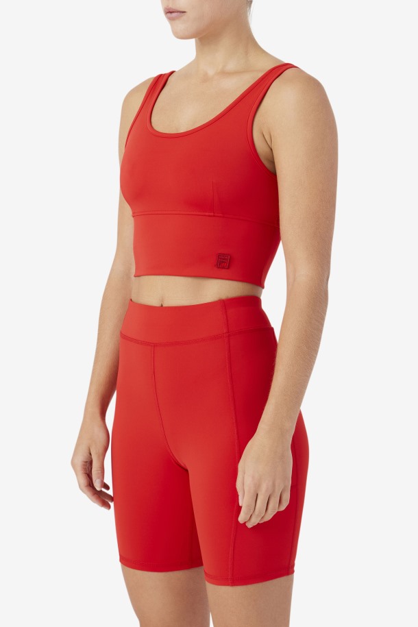 Sujetador Kora Top Fila Outlets Rojo
