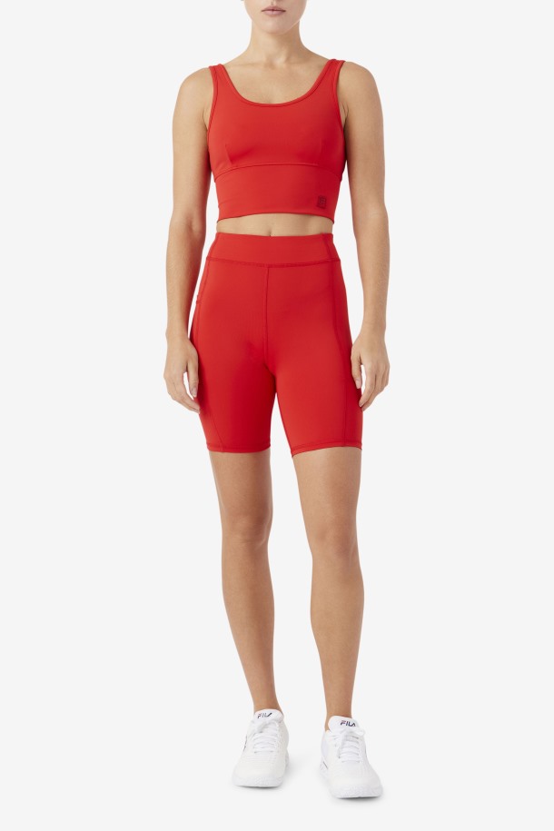 Sujetador Kora Top Fila Outlets Rojo