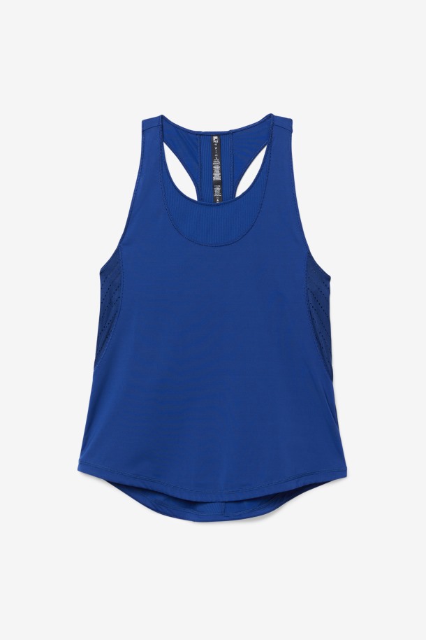 Camiseta Sin Mangas Con Espalda Cruzada Texturizada Uplift De Fila Outlets De Navypeony