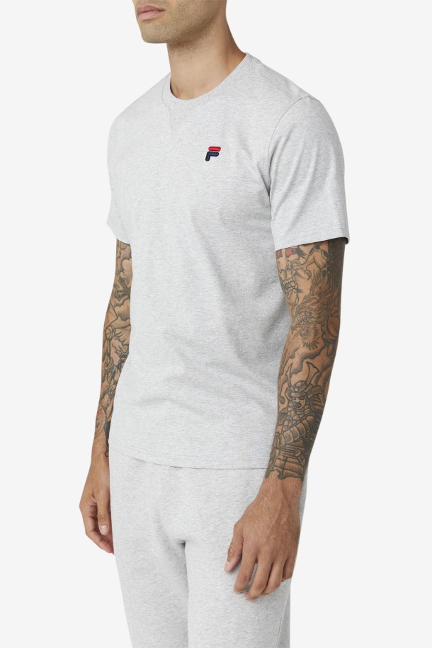 Camiseta Gris Claro Derion Outlet Fila