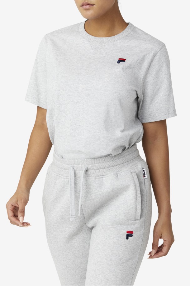 Camiseta Gris Claro Derion Outlet Fila