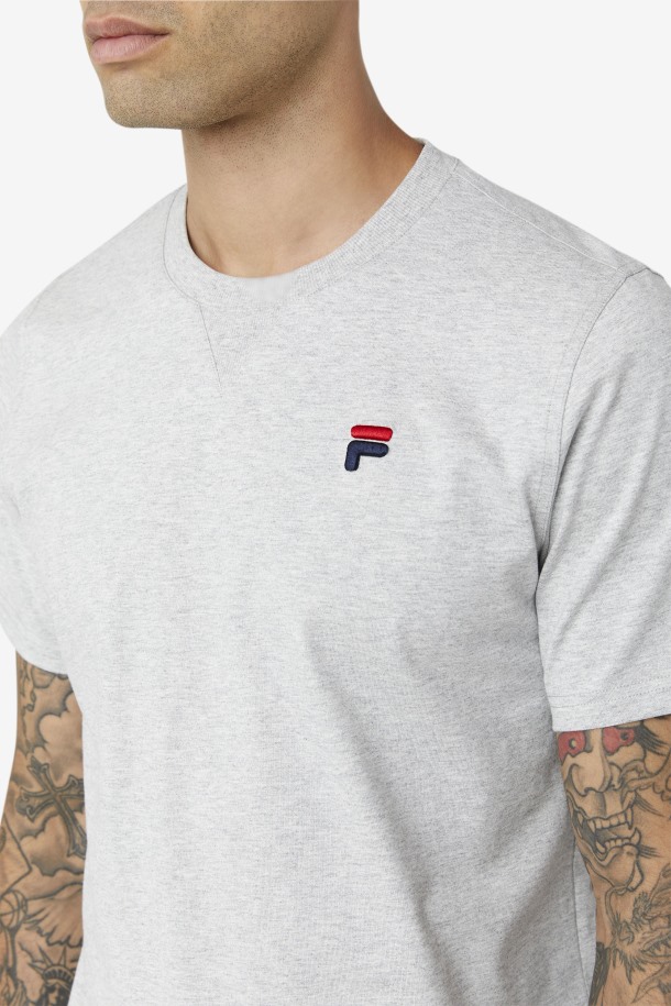Camiseta Gris Claro Derion Outlet Fila
