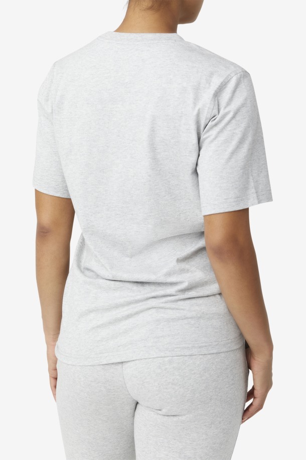 Camiseta Gris Claro Derion Outlet Fila