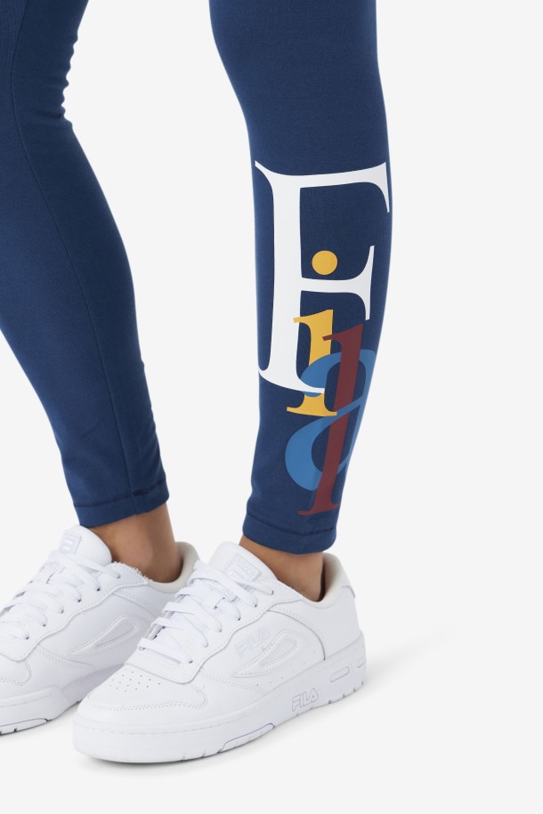 Fila Outlets Ocean/white Luelle Mallas