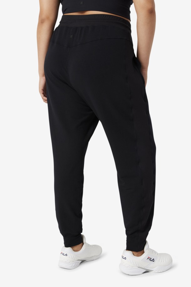 Cola De Salida Fi-lux Textura Jogger Negro