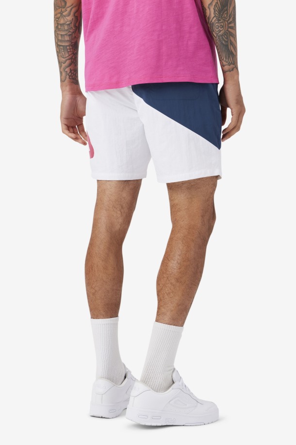 Shorts De Baño Ama Azul Marino/blanco/morado De Fila Outlets