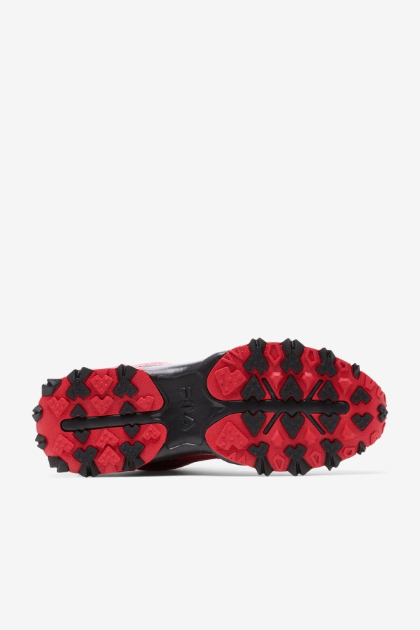 Zapatillas Oakmont Tr Mid Fila Hombre Rojo/negro/metalizado Plata
