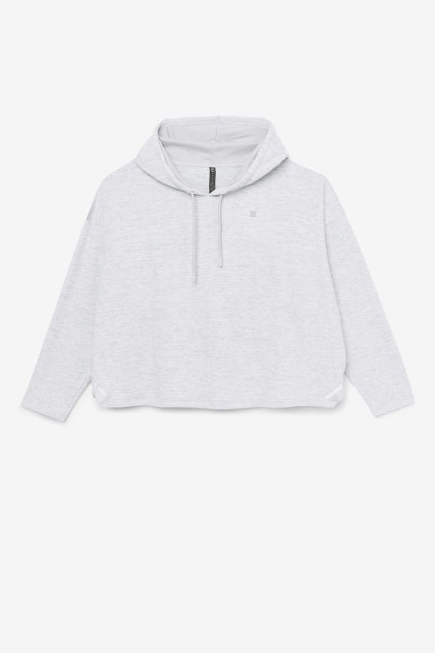 Highrise Heather Fi-lux Cropped Hoodie Fila Outlet
