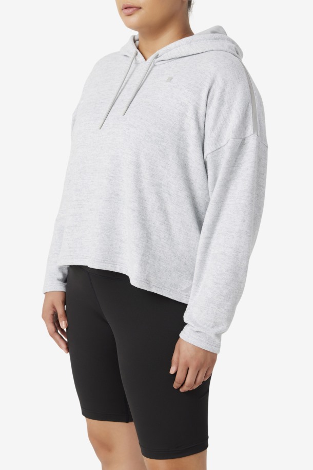Highrise Heather Fi-lux Cropped Hoodie Fila Outlet