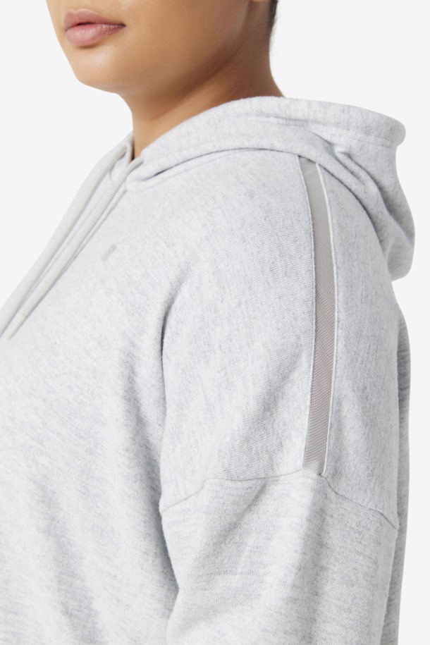 Highrise Heather Fi-lux Cropped Hoodie Fila Outlet