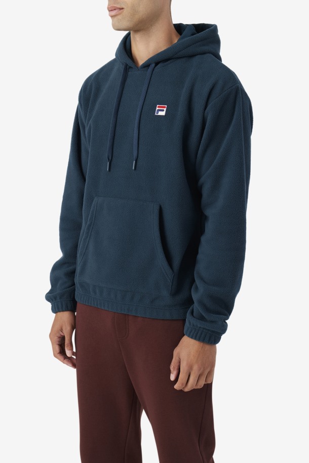 Sudadera Con Capucha Finn Fleece Fila Outlets Verde Azulado