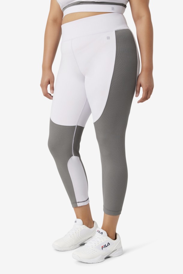 Queue Outlets Leggins Sueltos Texturizados Azul Lavanda/gargoyle Forza