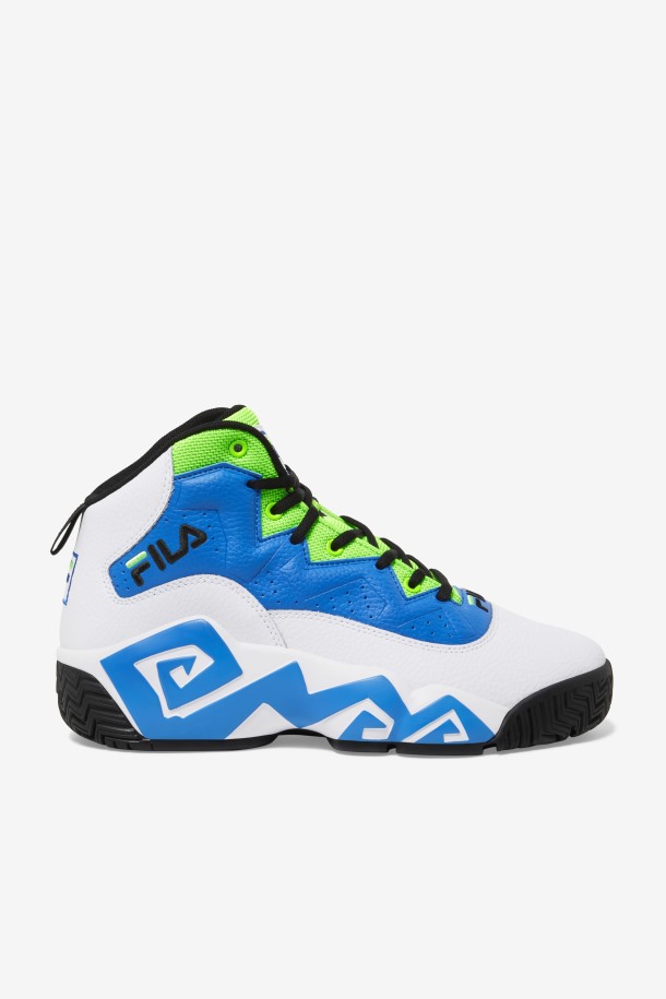 Fila Mb Blanco/azul/verde De Hombre Outlet