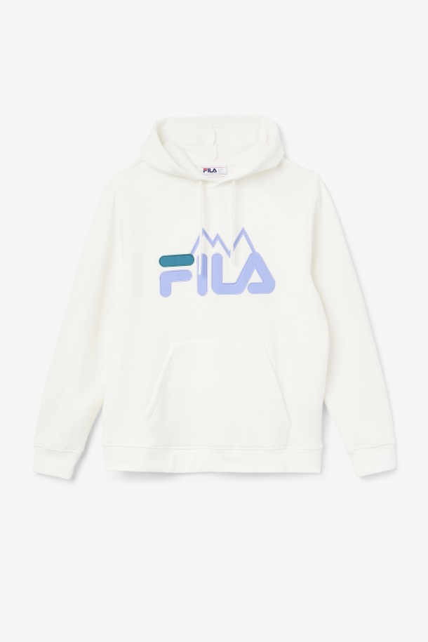 Nan Sudadera Con Capucha Egret/jacaranda/deep Lake Fila Outlets