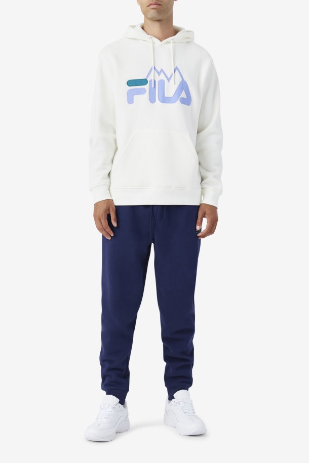 Nan Sudadera Con Capucha Egret/jacaranda/deep Lake Fila Outlets