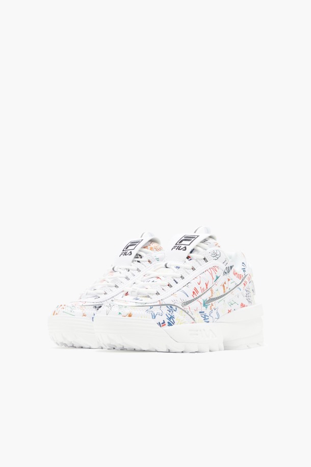 Little Kids\' Disruptor 2 Exp Negro/blanco/multi Fila Outlet