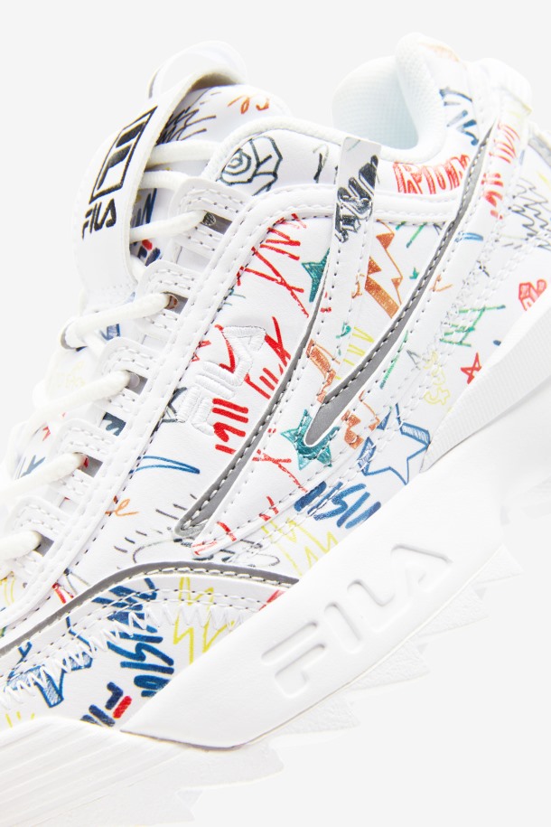 Little Kids\' Disruptor 2 Exp Negro/blanco/multi Fila Outlet