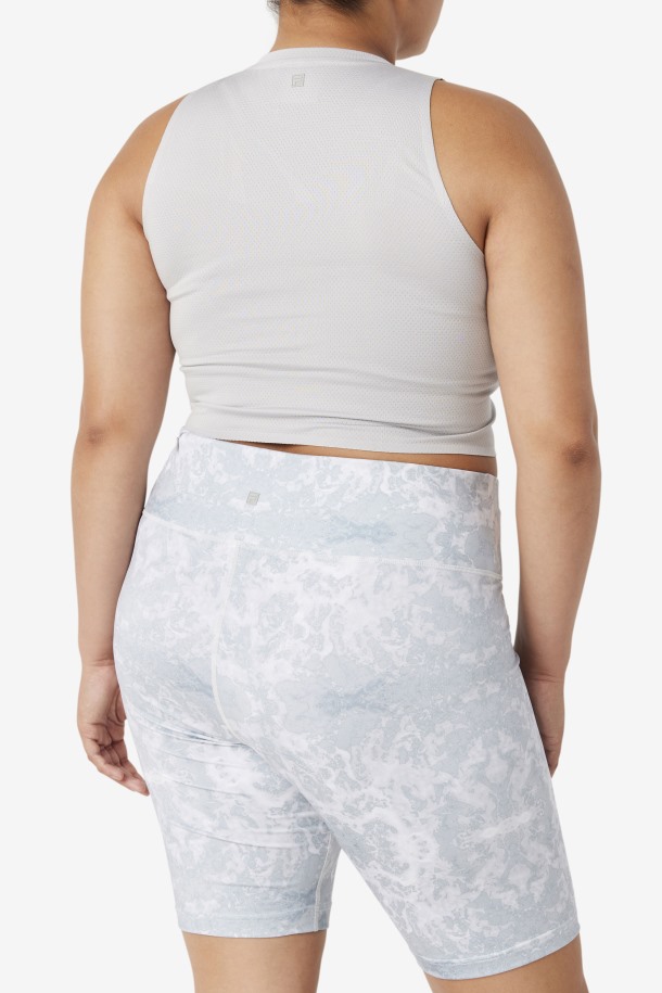 Queue Outlets Uplift Highrise/camiseta Atlética Blanca