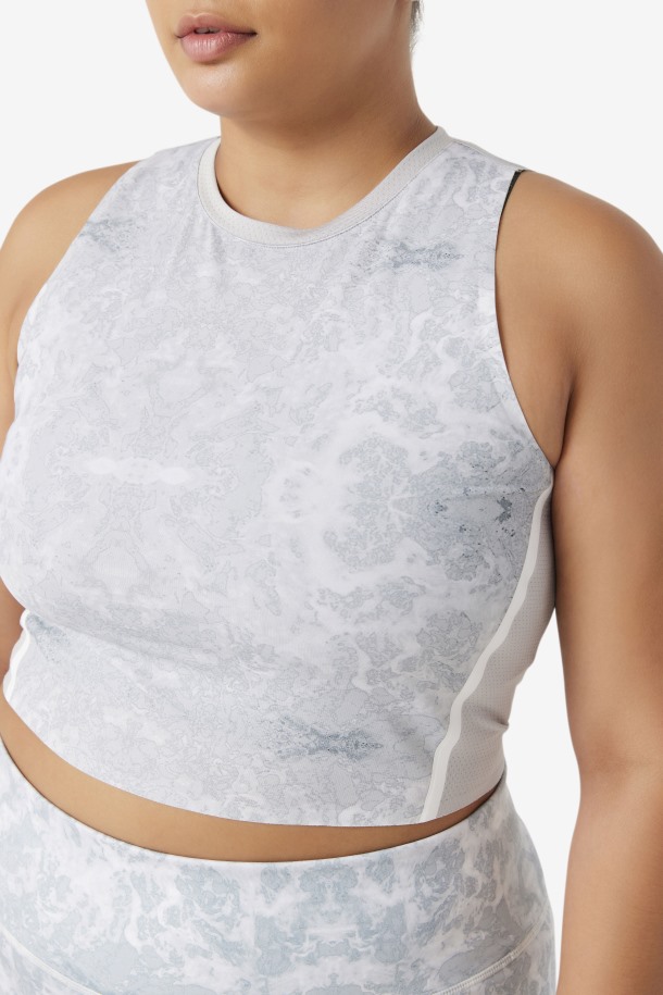 Queue Outlets Uplift Highrise/camiseta Atlética Blanca