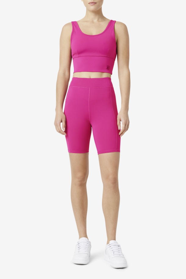 Top Sujetador Kora Fucsia Outlets Festival De Fila