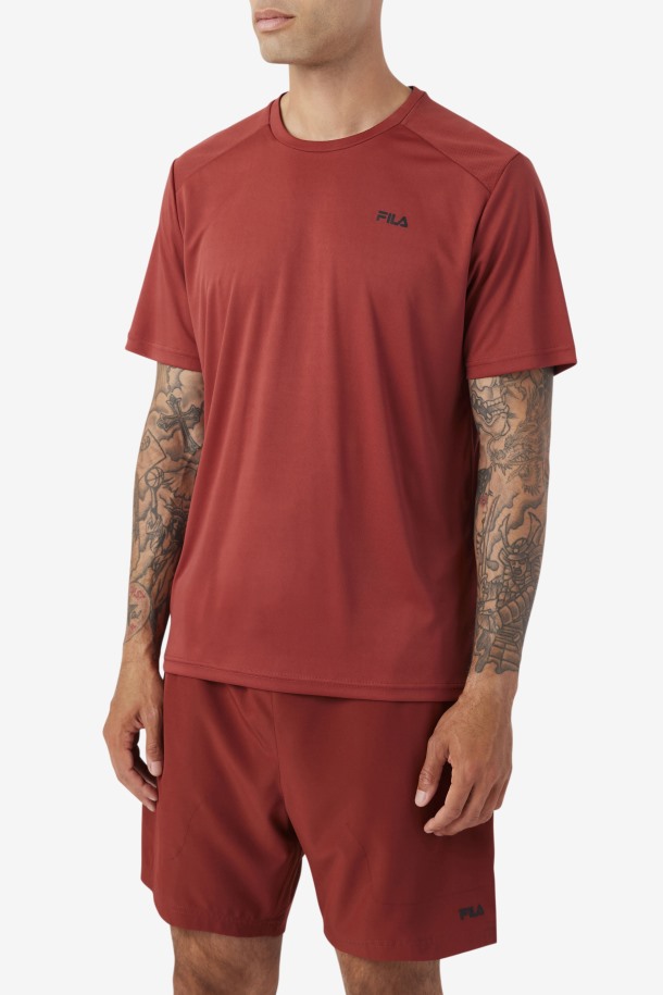 Kaab Crew Fila Puntos De Venta Marrón Rojizo/negro