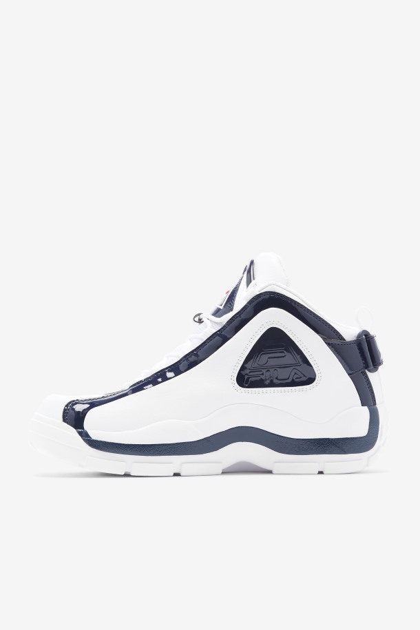Hombre Grant Hill 2 Edición 25 Aniversario Fila Outlets Blanco/azul Marino/rojo