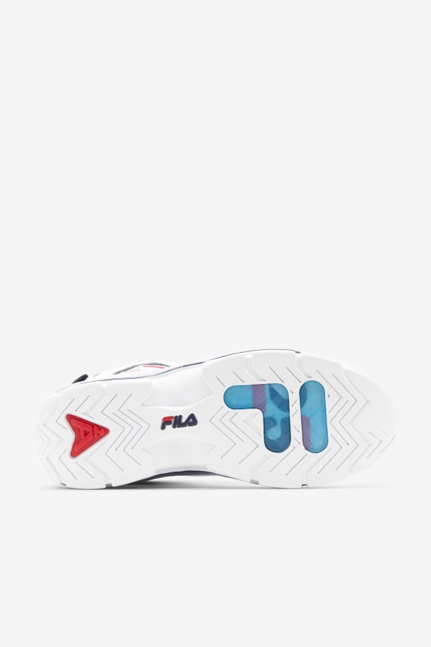 Hombre Grant Hill 2 Edición 25 Aniversario Fila Outlets Blanco/azul Marino/rojo