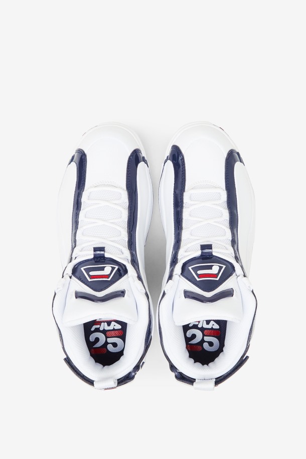 Hombre Grant Hill 2 Edición 25 Aniversario Fila Outlets Blanco/azul Marino/rojo