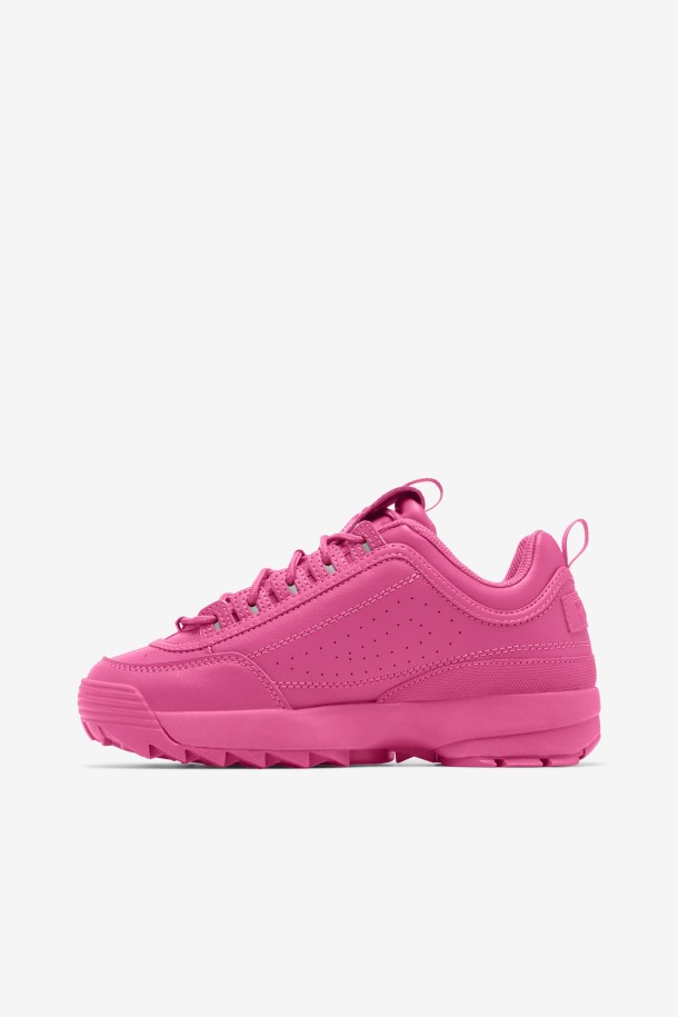 Zapatillas Mujer Disruptor 2 Premium Rosa Fucsia Outlet Fila