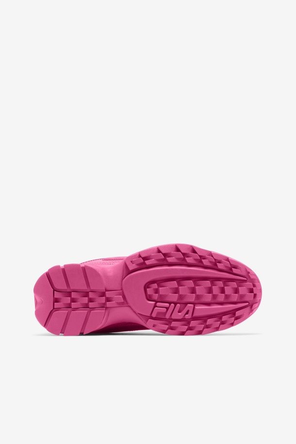 Zapatillas Mujer Disruptor 2 Premium Rosa Fucsia Outlet Fila