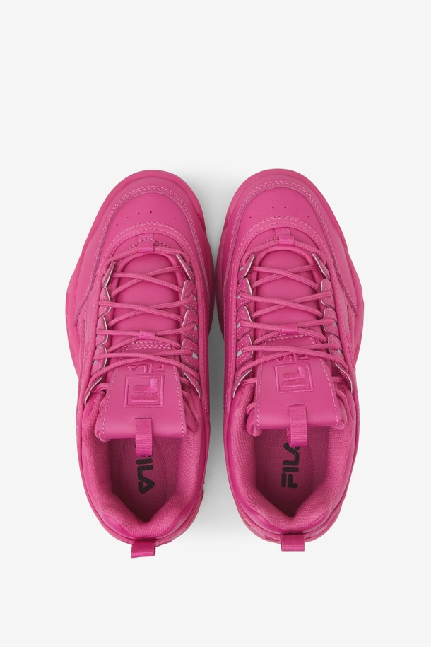 Zapatillas Mujer Disruptor 2 Premium Rosa Fucsia Outlet Fila