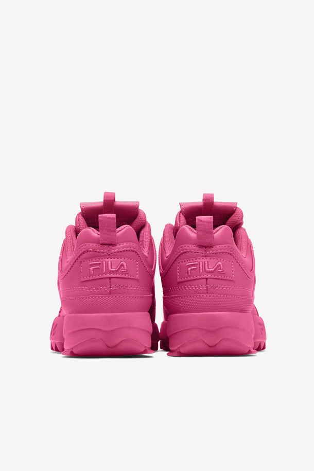 Zapatillas Mujer Disruptor 2 Premium Rosa Fucsia Outlet Fila