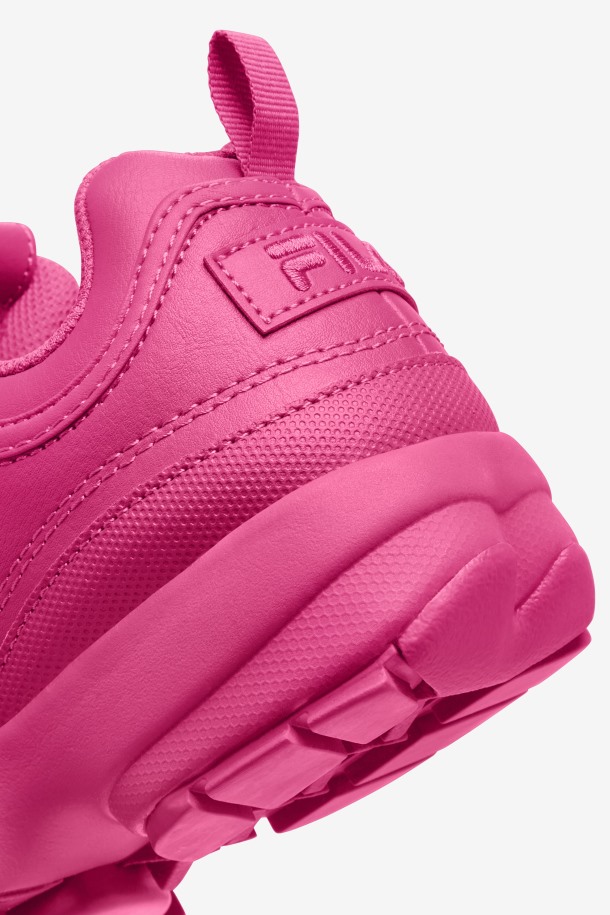 Zapatillas Mujer Disruptor 2 Premium Rosa Fucsia Outlet Fila
