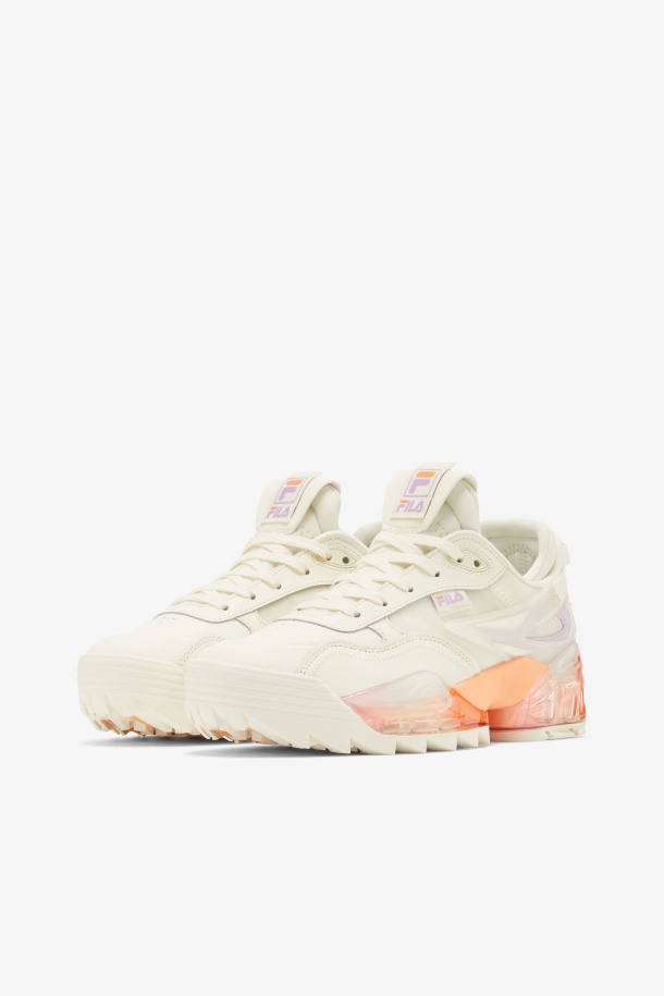 Fila Outlets White/multi Mujer Nueva Unidad Puesta Del Sol