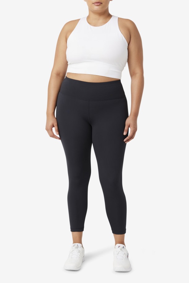 Sujetador Deportivo De Cuello Alto Uplift Blanco De Fila Outlets
