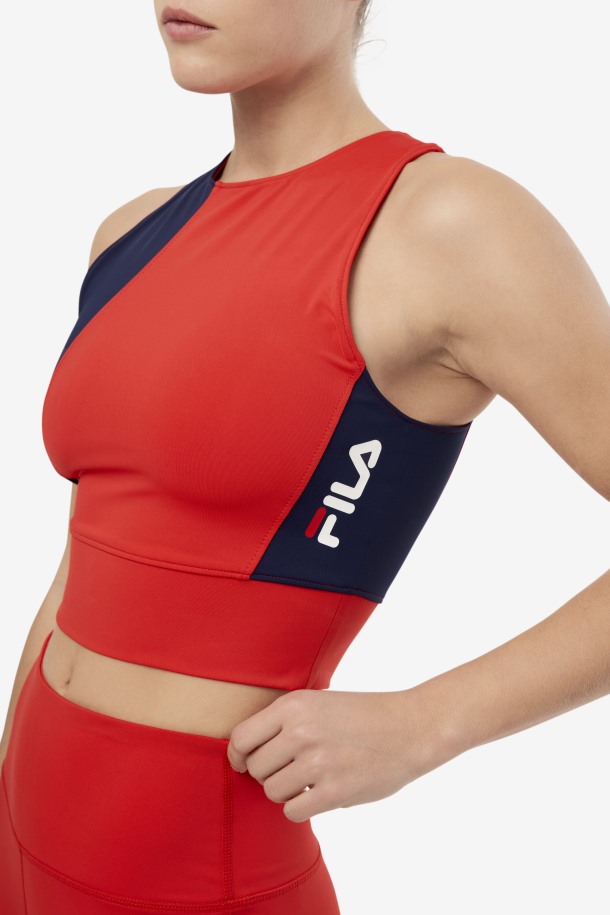 Fila Outlets Millie Tanque Rojo