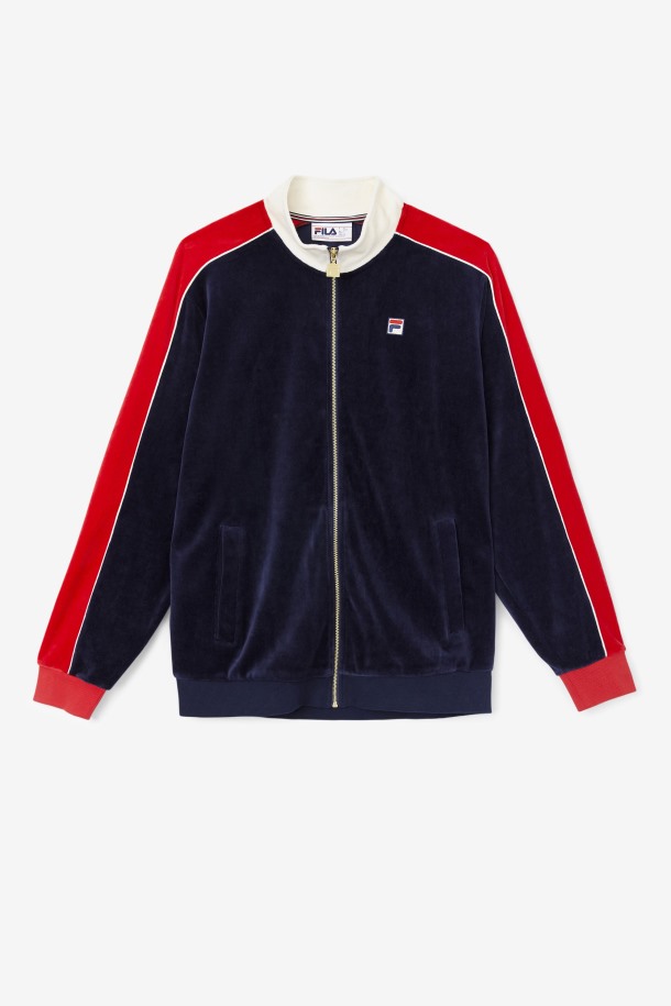 Jacket/gardenia/red Row Outlets Top Chaqueta De Terciopelo