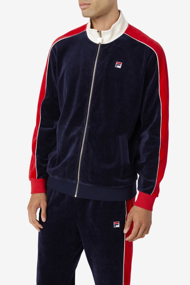 Jacket/gardenia/red Row Outlets Top Chaqueta De Terciopelo