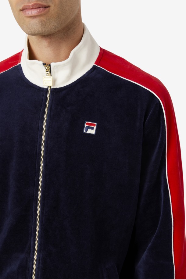 Jacket/gardenia/red Row Outlets Top Chaqueta De Terciopelo