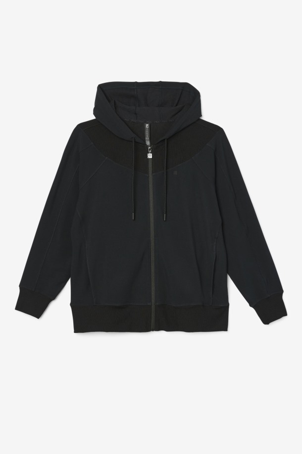 Fi-lux Slim Full Zip Hoodie Fila Outlets Negro