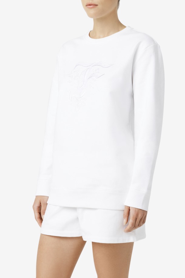 Sudadera Fila Outlet Izabella Blanca