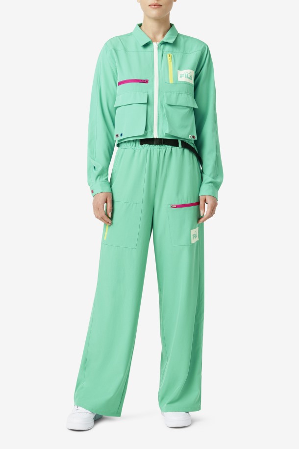 Fila Outlets Ulani Pantalón Verde Marino